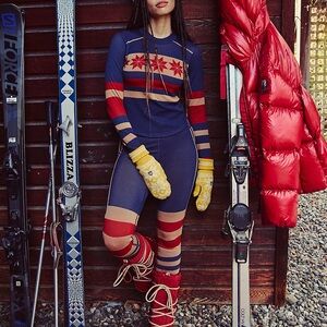 Free People Myoko Jacquard Base Layer NWOT